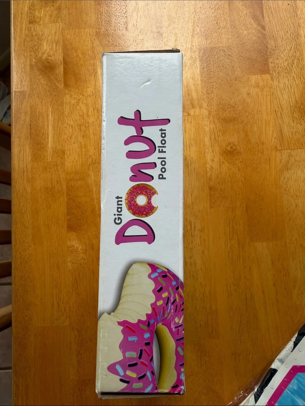 Giant Donut Pool Float - Pink